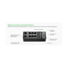 APC Back-UPS UPS 600Watt 1050VA
